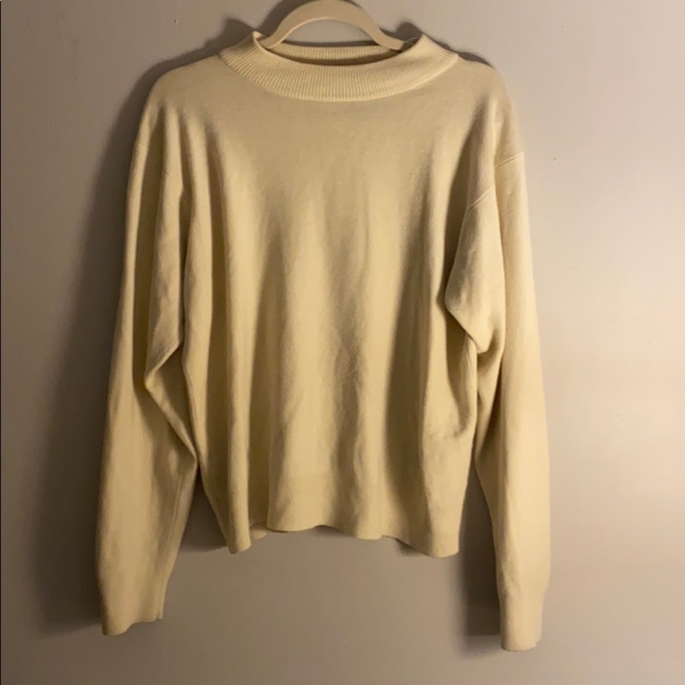 Soft white sweater